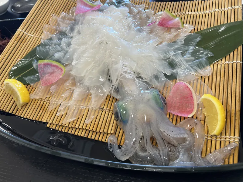 河太郎のいかの活き造り